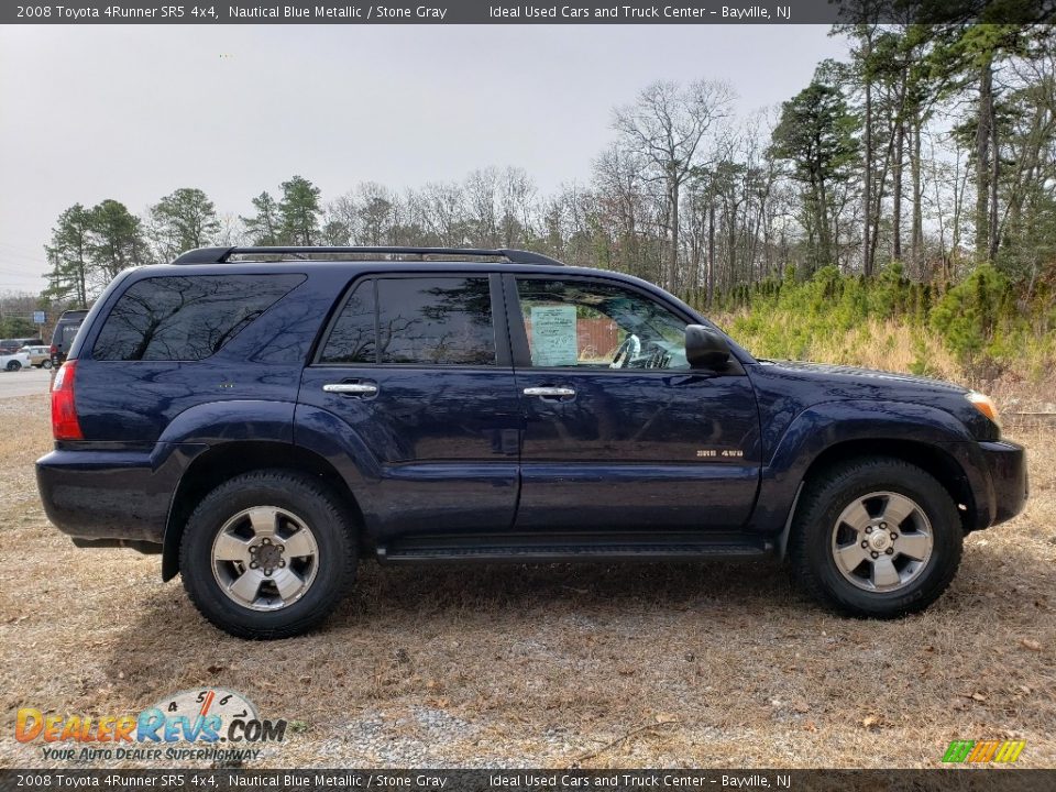 2008 Toyota 4Runner SR5 4x4 Nautical Blue Metallic / Stone Gray Photo #6
