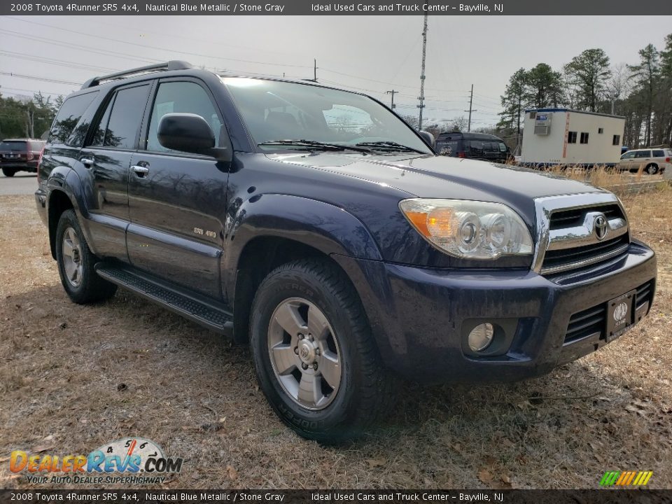 2008 Toyota 4Runner SR5 4x4 Nautical Blue Metallic / Stone Gray Photo #7