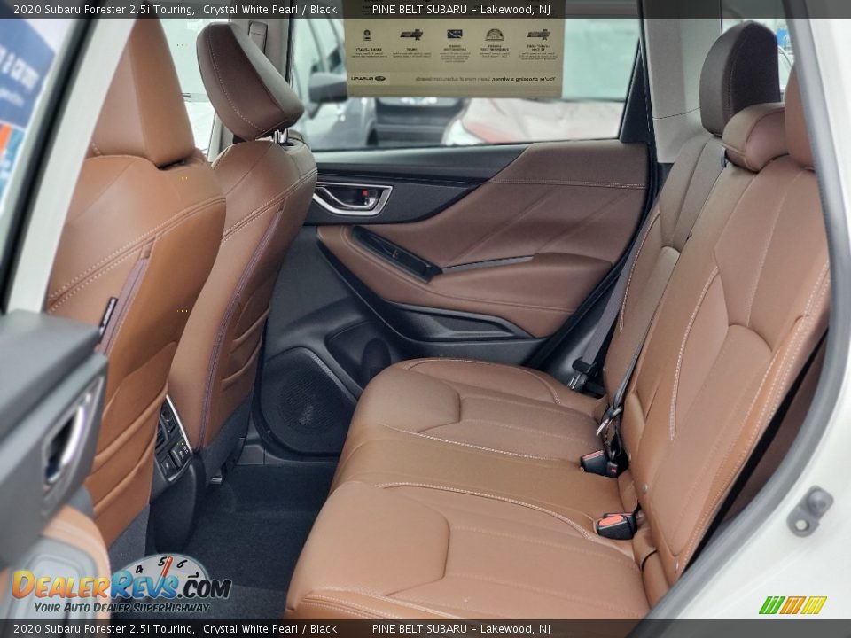 2020 Subaru Forester 2.5i Touring Crystal White Pearl / Black Photo #9