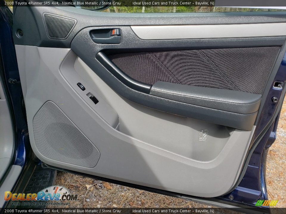 2008 Toyota 4Runner SR5 4x4 Nautical Blue Metallic / Stone Gray Photo #9