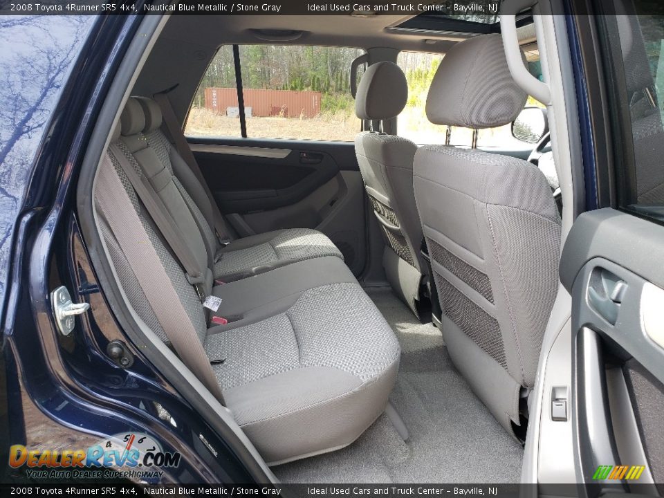 2008 Toyota 4Runner SR5 4x4 Nautical Blue Metallic / Stone Gray Photo #12