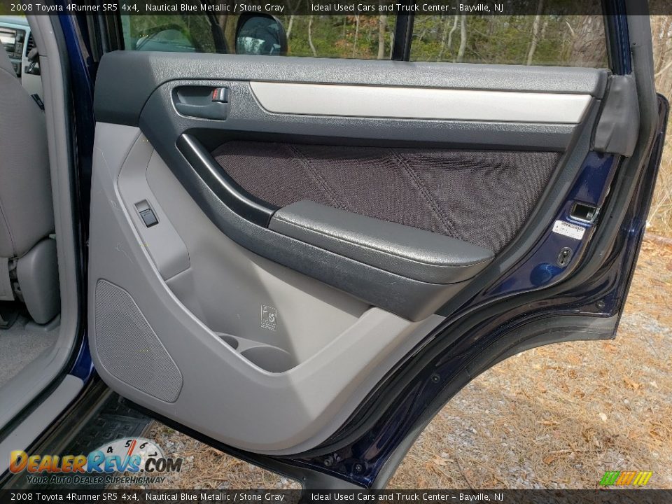 2008 Toyota 4Runner SR5 4x4 Nautical Blue Metallic / Stone Gray Photo #13