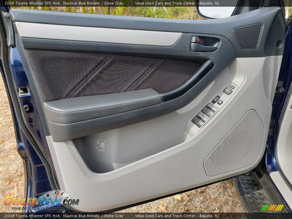 2008 Toyota 4Runner SR5 4x4 Nautical Blue Metallic / Stone Gray Photo #15