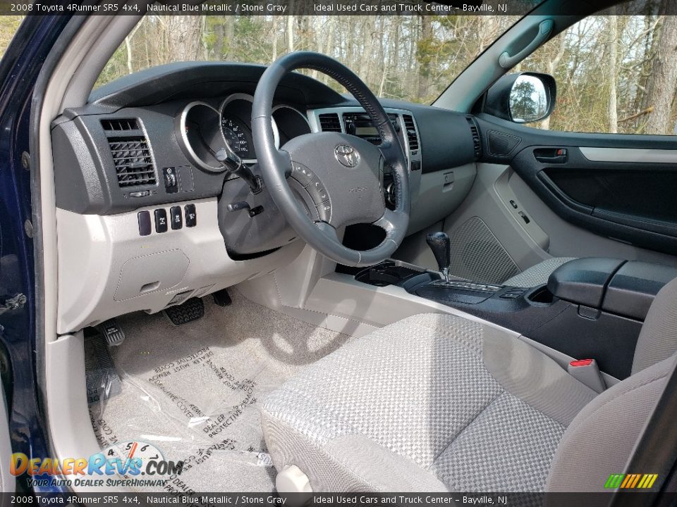 2008 Toyota 4Runner SR5 4x4 Nautical Blue Metallic / Stone Gray Photo #16