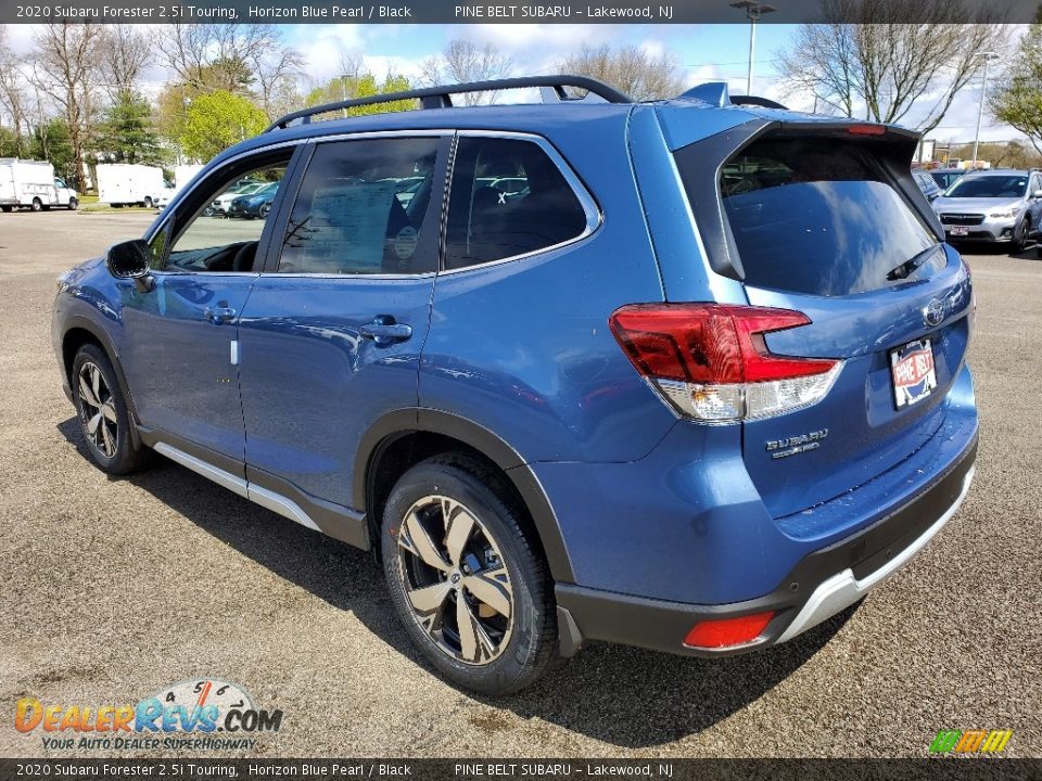 2020 Subaru Forester 2.5i Touring Horizon Blue Pearl / Black Photo #6