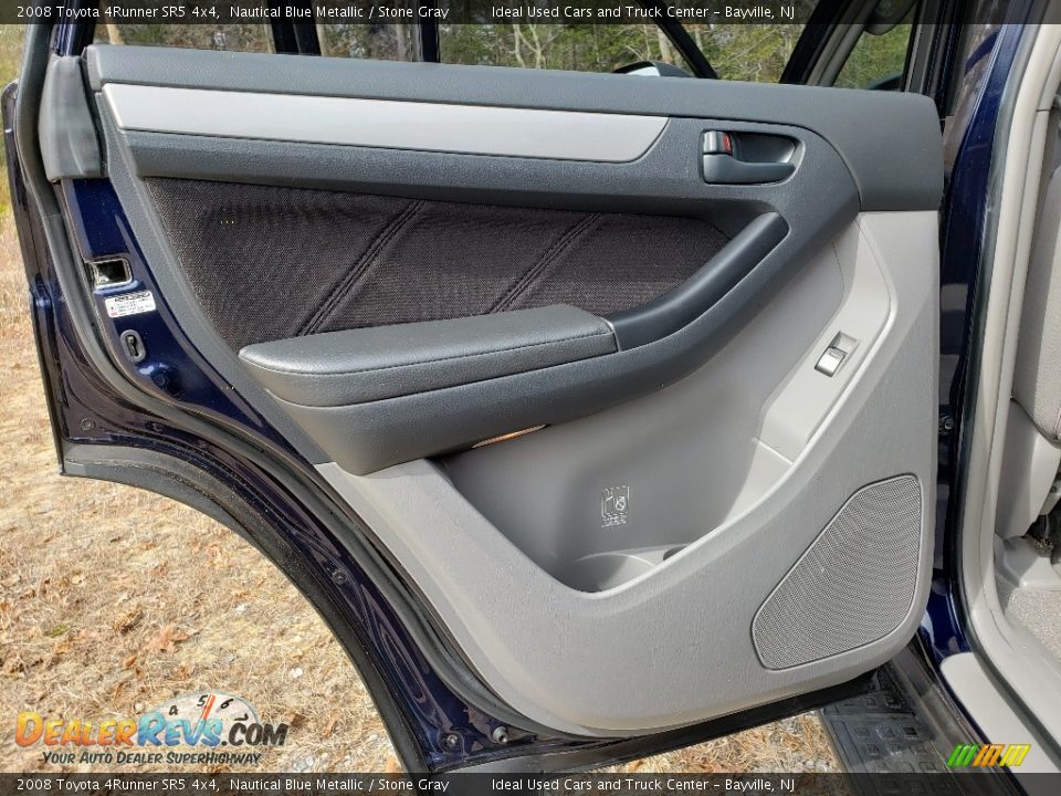 2008 Toyota 4Runner SR5 4x4 Nautical Blue Metallic / Stone Gray Photo #18