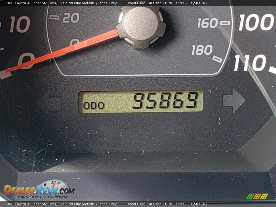 2008 Toyota 4Runner SR5 4x4 Nautical Blue Metallic / Stone Gray Photo #20