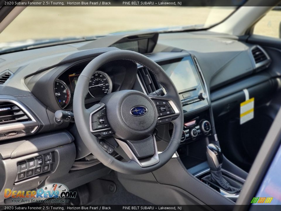 2020 Subaru Forester 2.5i Touring Horizon Blue Pearl / Black Photo #12