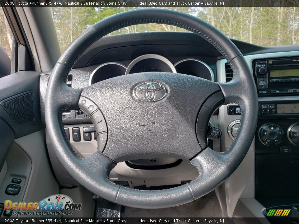 2008 Toyota 4Runner SR5 4x4 Nautical Blue Metallic / Stone Gray Photo #23