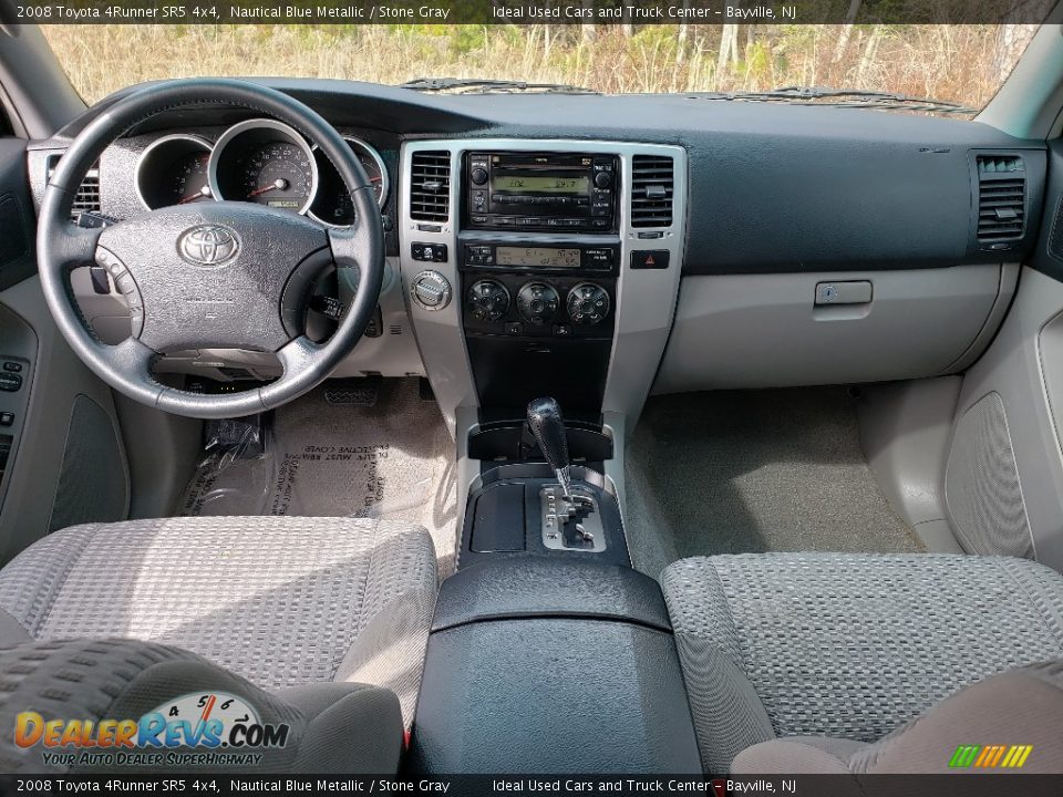 2008 Toyota 4Runner SR5 4x4 Nautical Blue Metallic / Stone Gray Photo #25