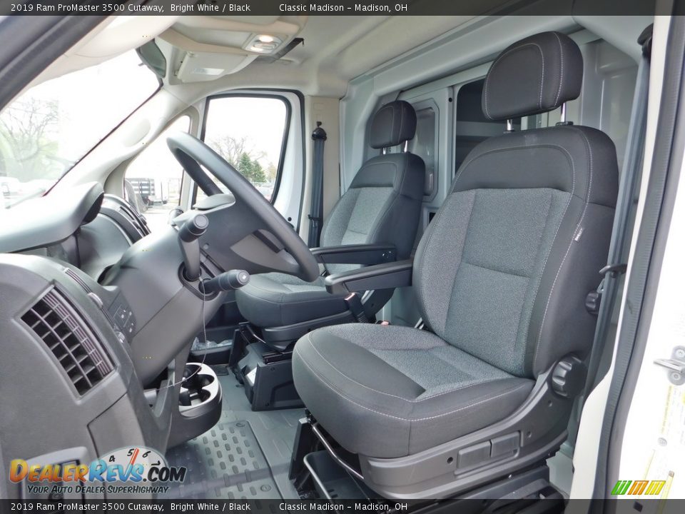 2019 Ram ProMaster 3500 Cutaway Bright White / Black Photo #2
