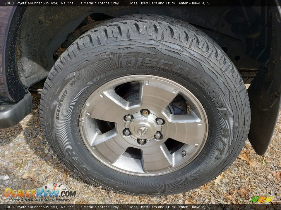 2008 Toyota 4Runner SR5 4x4 Nautical Blue Metallic / Stone Gray Photo #28