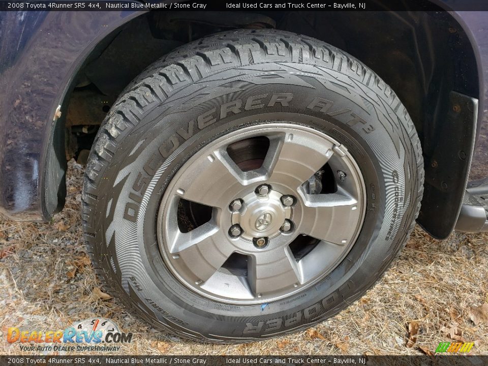2008 Toyota 4Runner SR5 4x4 Nautical Blue Metallic / Stone Gray Photo #29