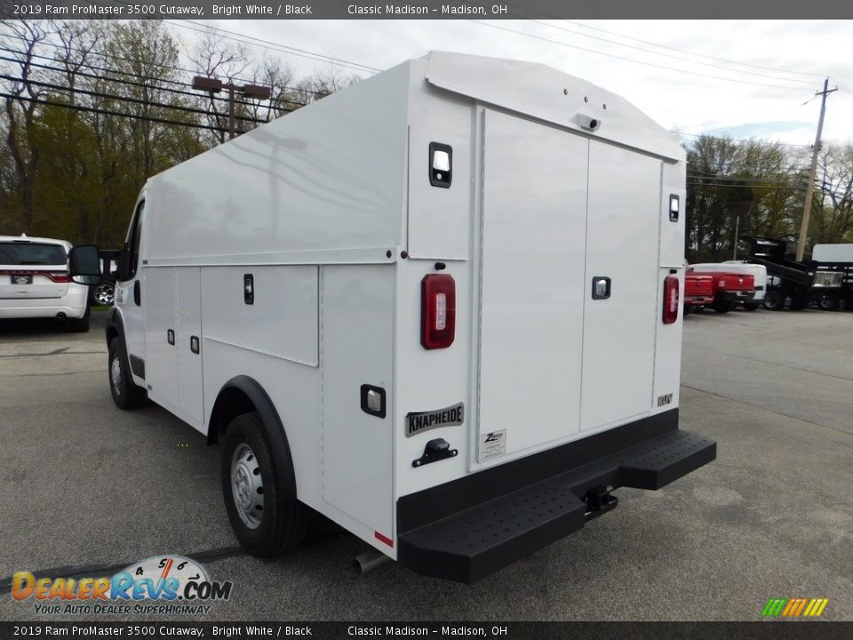 2019 Ram ProMaster 3500 Cutaway Bright White / Black Photo #7