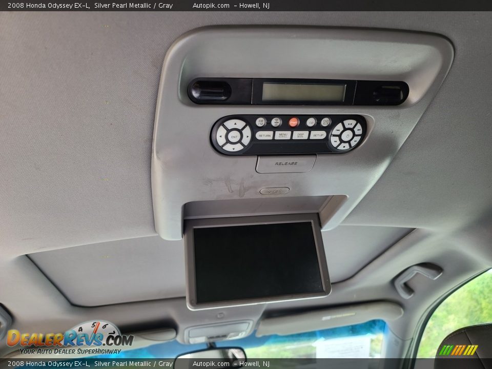 2008 Honda Odyssey EX-L Silver Pearl Metallic / Gray Photo #14