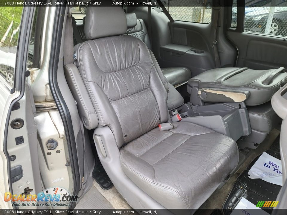 2008 Honda Odyssey EX-L Silver Pearl Metallic / Gray Photo #15