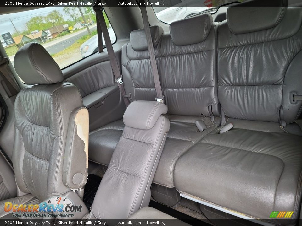2008 Honda Odyssey EX-L Silver Pearl Metallic / Gray Photo #16
