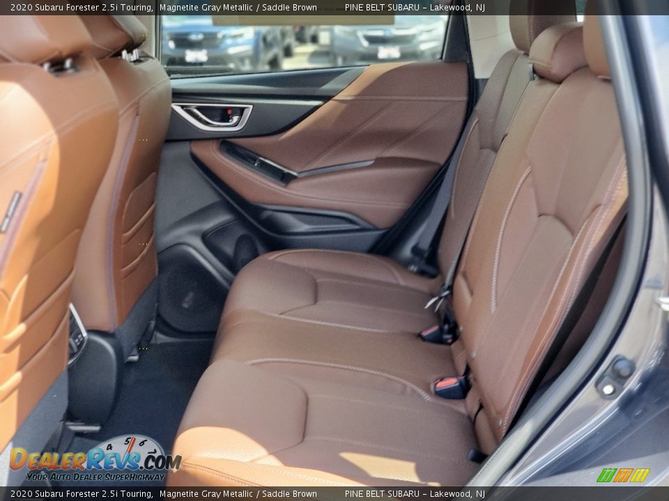 2020 Subaru Forester 2.5i Touring Magnetite Gray Metallic / Saddle Brown Photo #9