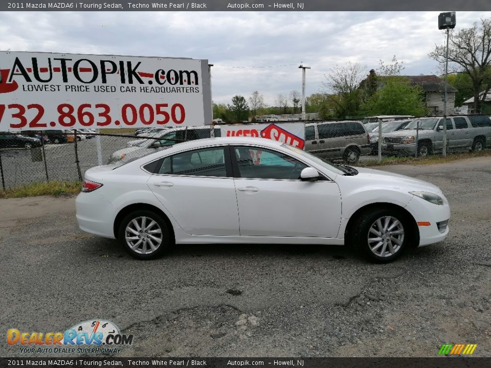 2011 Mazda MAZDA6 i Touring Sedan Techno White Pearl / Black Photo #2