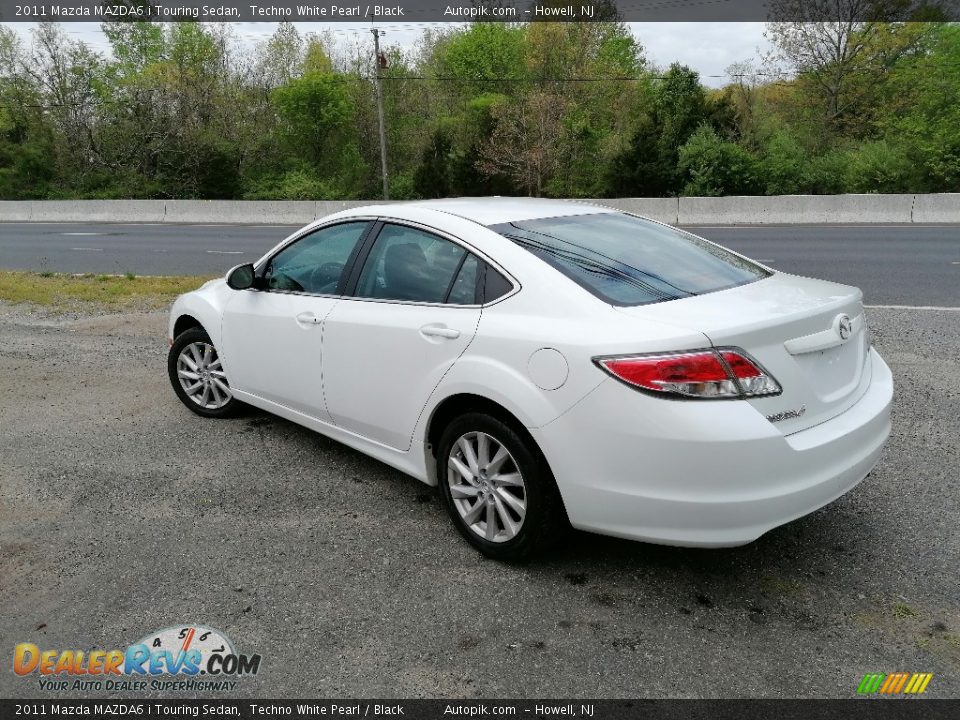 2011 Mazda MAZDA6 i Touring Sedan Techno White Pearl / Black Photo #5