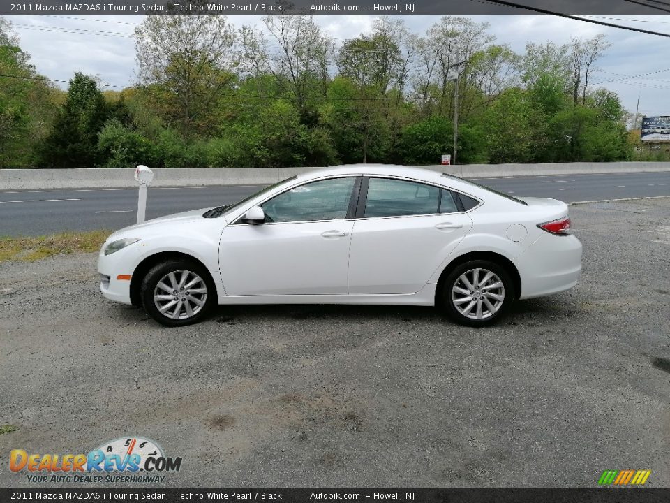 2011 Mazda MAZDA6 i Touring Sedan Techno White Pearl / Black Photo #6
