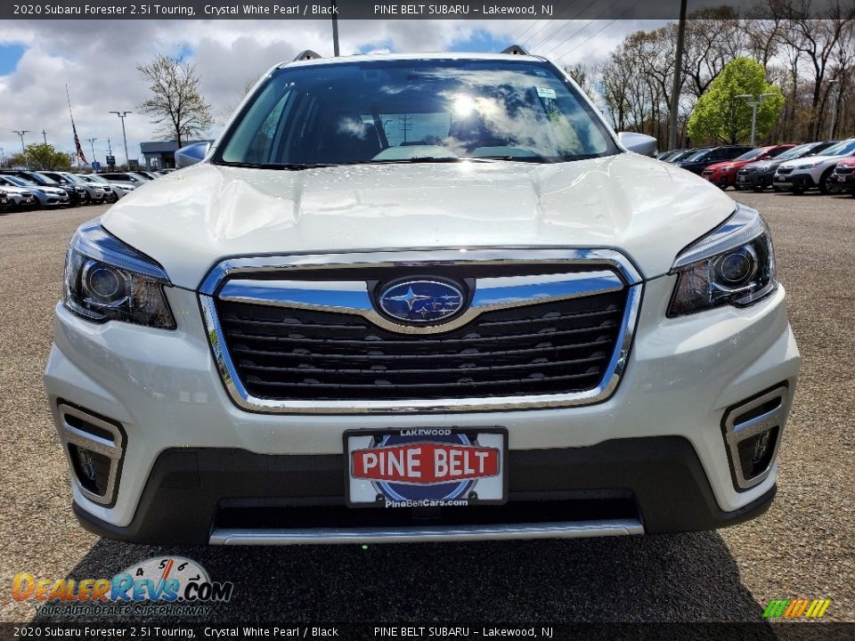 2020 Subaru Forester 2.5i Touring Crystal White Pearl / Black Photo #2