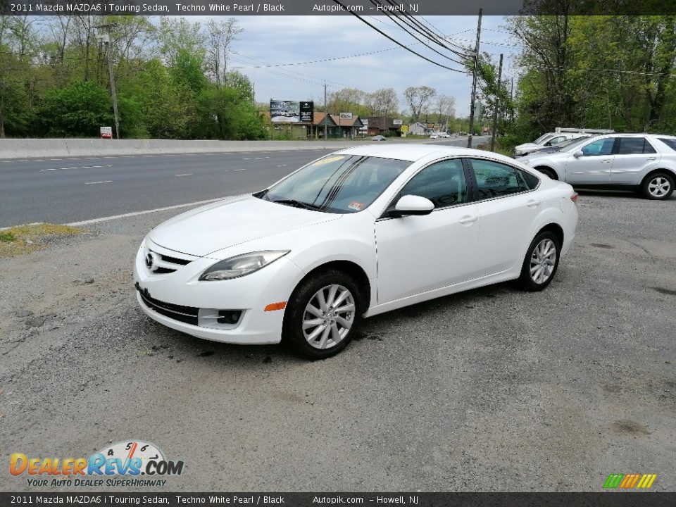 2011 Mazda MAZDA6 i Touring Sedan Techno White Pearl / Black Photo #7