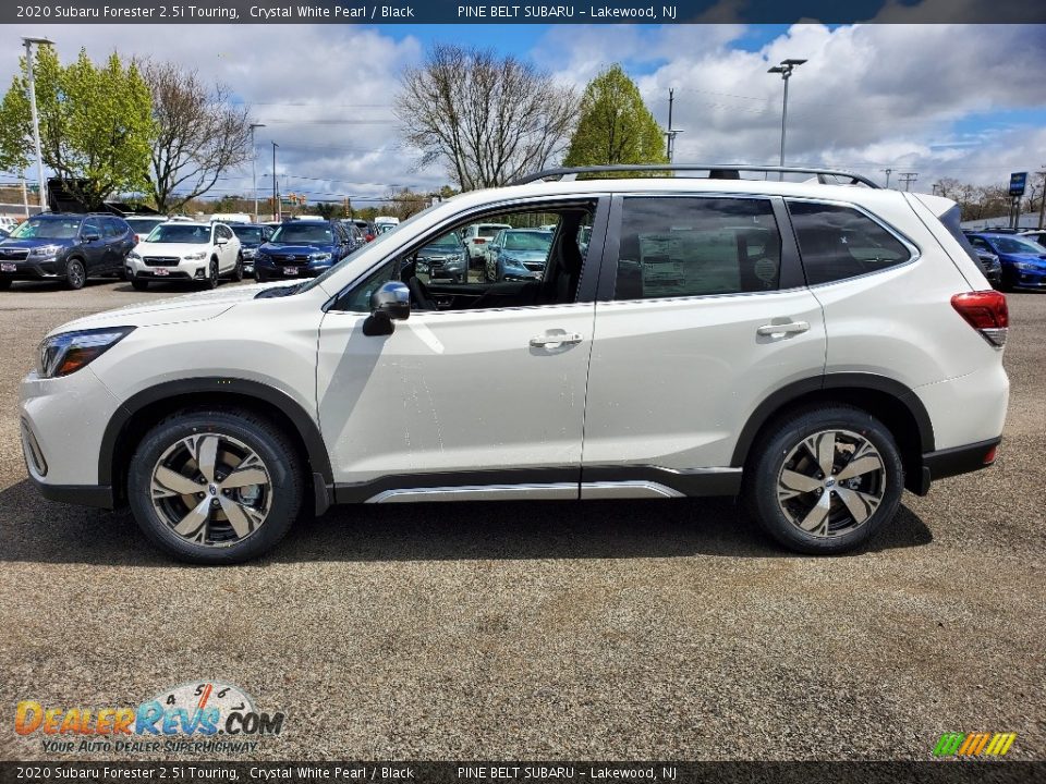 2020 Subaru Forester 2.5i Touring Crystal White Pearl / Black Photo #3