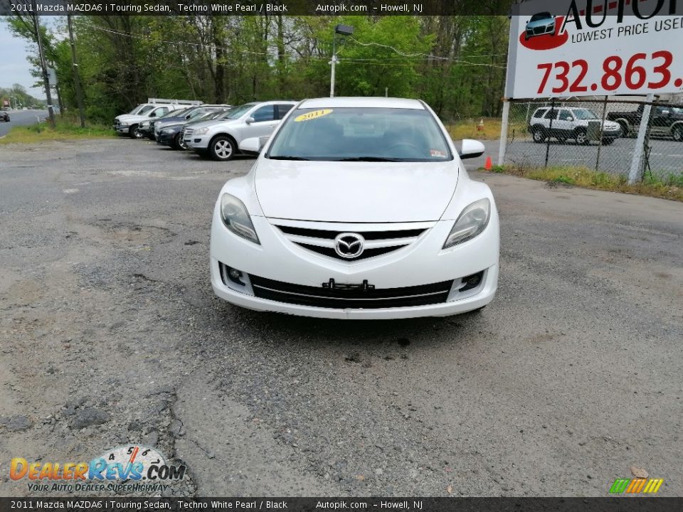 2011 Mazda MAZDA6 i Touring Sedan Techno White Pearl / Black Photo #8
