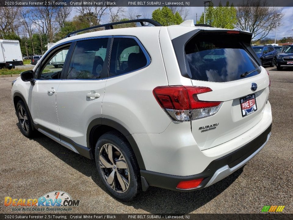 2020 Subaru Forester 2.5i Touring Crystal White Pearl / Black Photo #4