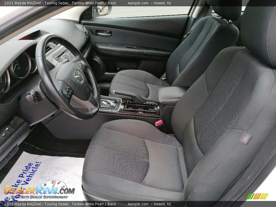 2011 Mazda MAZDA6 i Touring Sedan Techno White Pearl / Black Photo #9