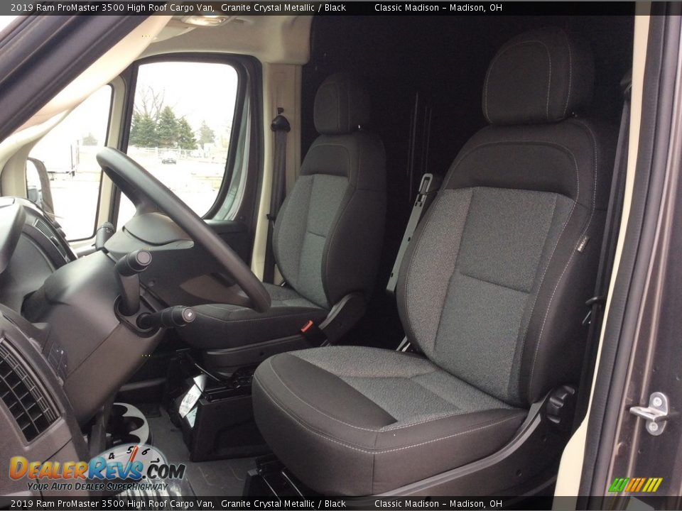 2019 Ram ProMaster 3500 High Roof Cargo Van Granite Crystal Metallic / Black Photo #2