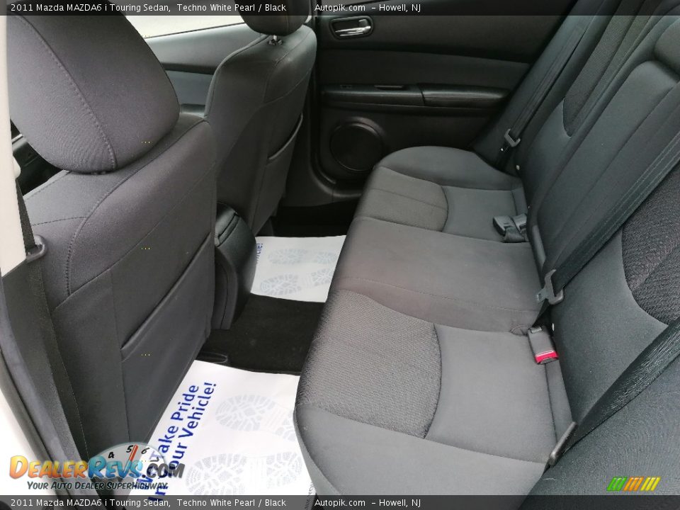 2011 Mazda MAZDA6 i Touring Sedan Techno White Pearl / Black Photo #10