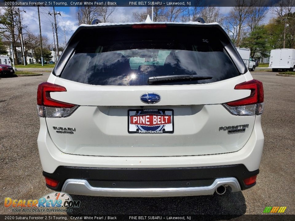 2020 Subaru Forester 2.5i Touring Crystal White Pearl / Black Photo #5