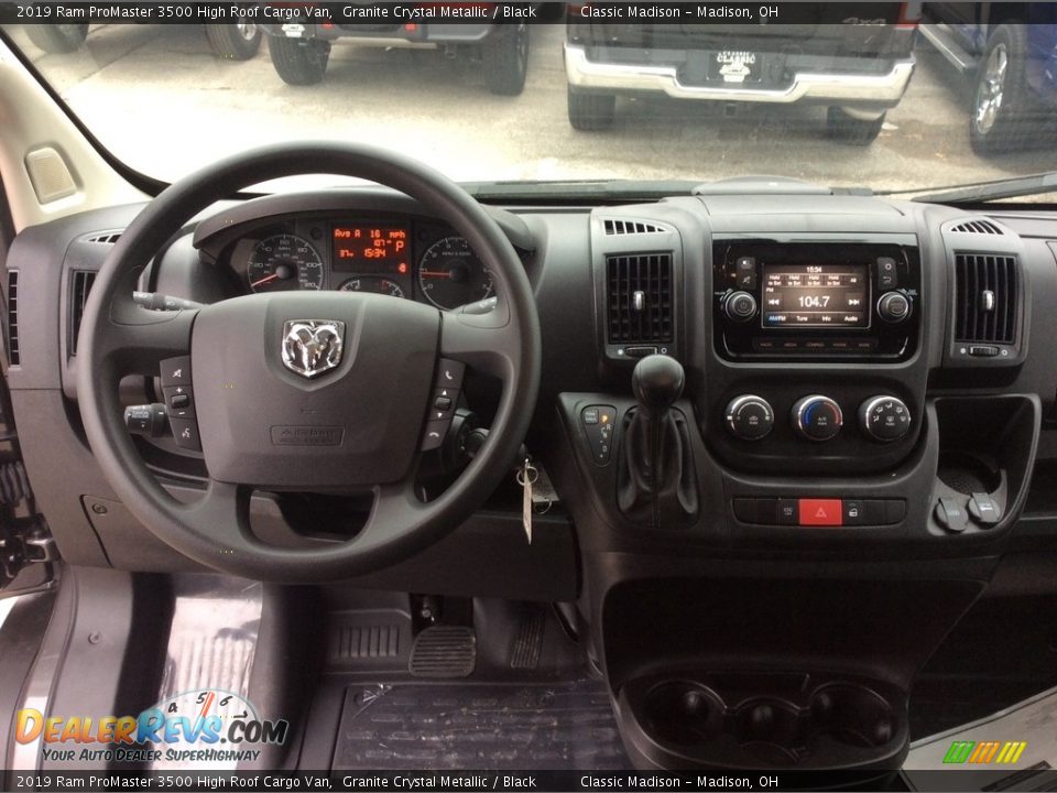 2019 Ram ProMaster 3500 High Roof Cargo Van Granite Crystal Metallic / Black Photo #3