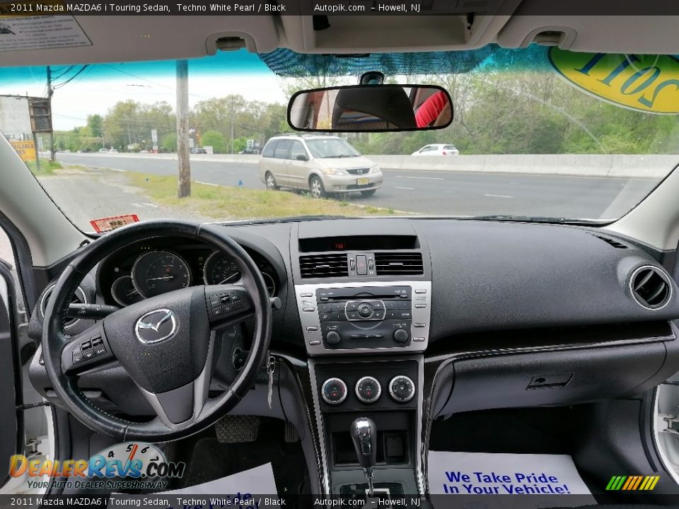 2011 Mazda MAZDA6 i Touring Sedan Techno White Pearl / Black Photo #14