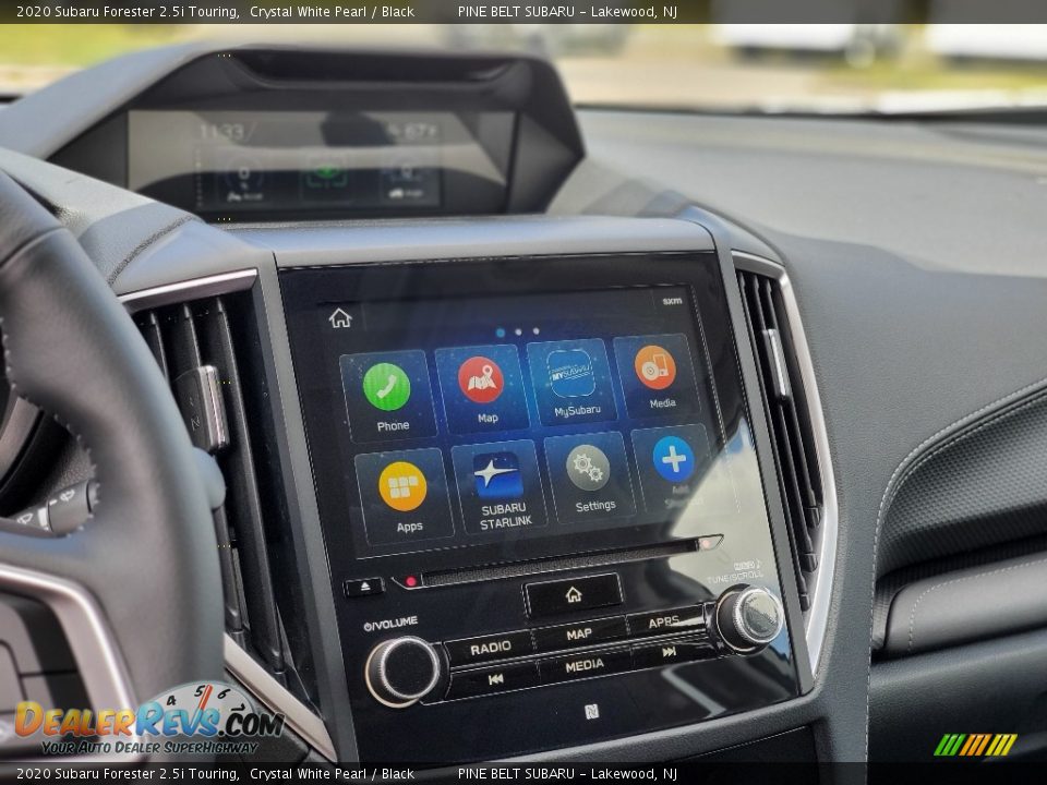 2020 Subaru Forester 2.5i Touring Crystal White Pearl / Black Photo #10