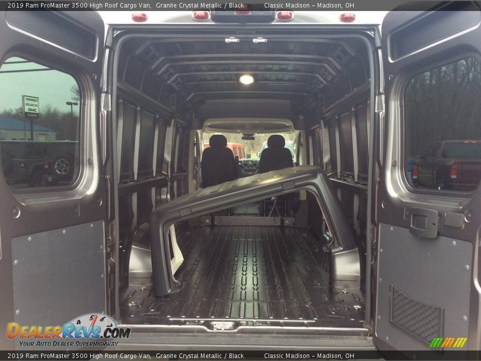 2019 Ram ProMaster 3500 High Roof Cargo Van Granite Crystal Metallic / Black Photo #9