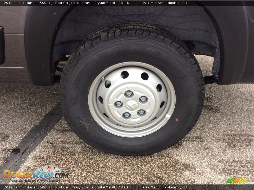 2019 Ram ProMaster 3500 High Roof Cargo Van Granite Crystal Metallic / Black Photo #10