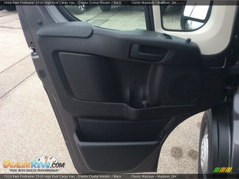 2019 Ram ProMaster 3500 High Roof Cargo Van Granite Crystal Metallic / Black Photo #11