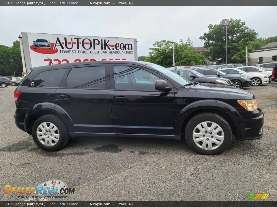 2015 Dodge Journey SE Pitch Black / Black Photo #2