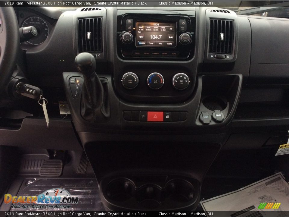 2019 Ram ProMaster 3500 High Roof Cargo Van Granite Crystal Metallic / Black Photo #14
