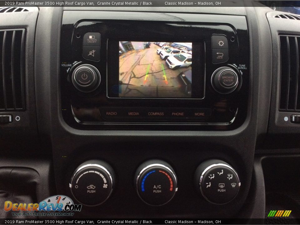 2019 Ram ProMaster 3500 High Roof Cargo Van Granite Crystal Metallic / Black Photo #15