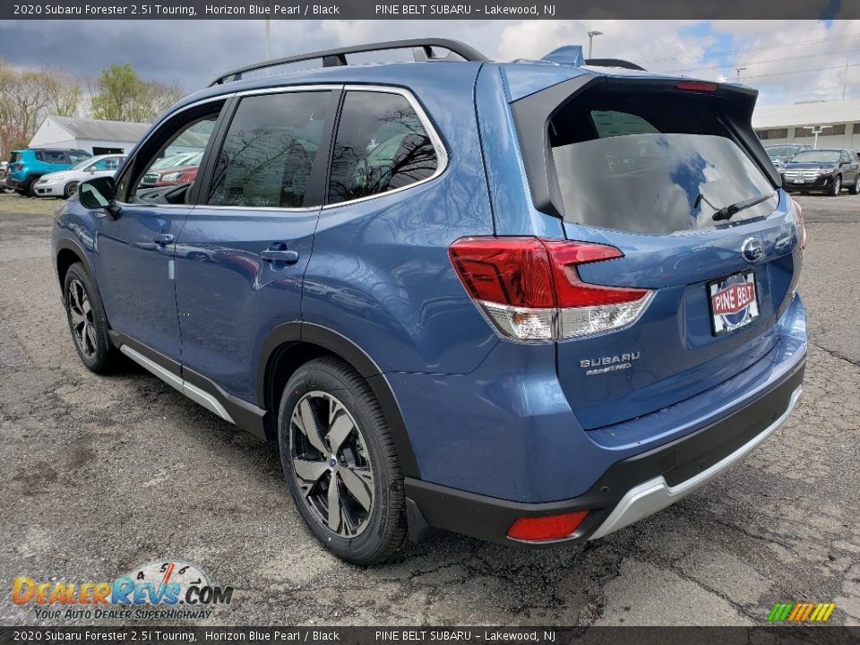 2020 Subaru Forester 2.5i Touring Horizon Blue Pearl / Black Photo #6
