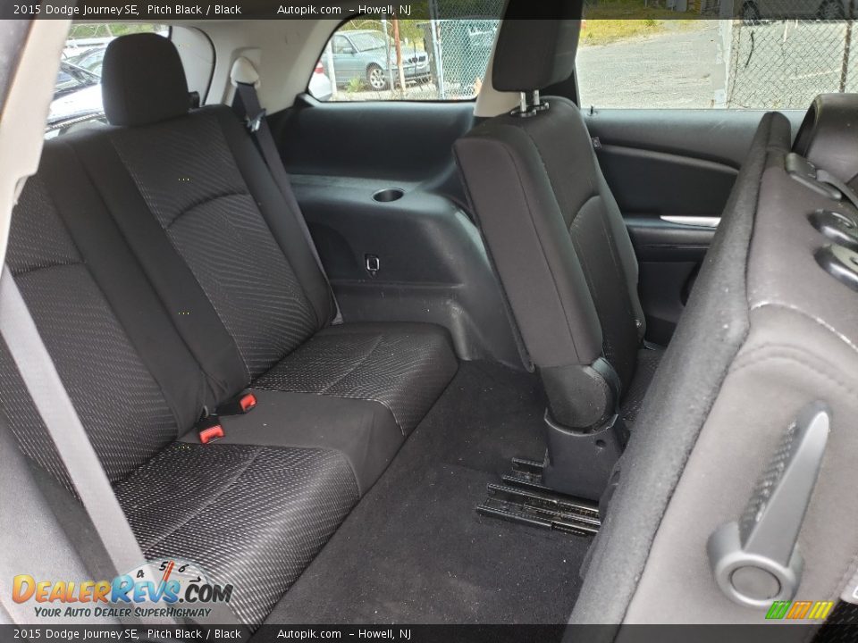 2015 Dodge Journey SE Pitch Black / Black Photo #10