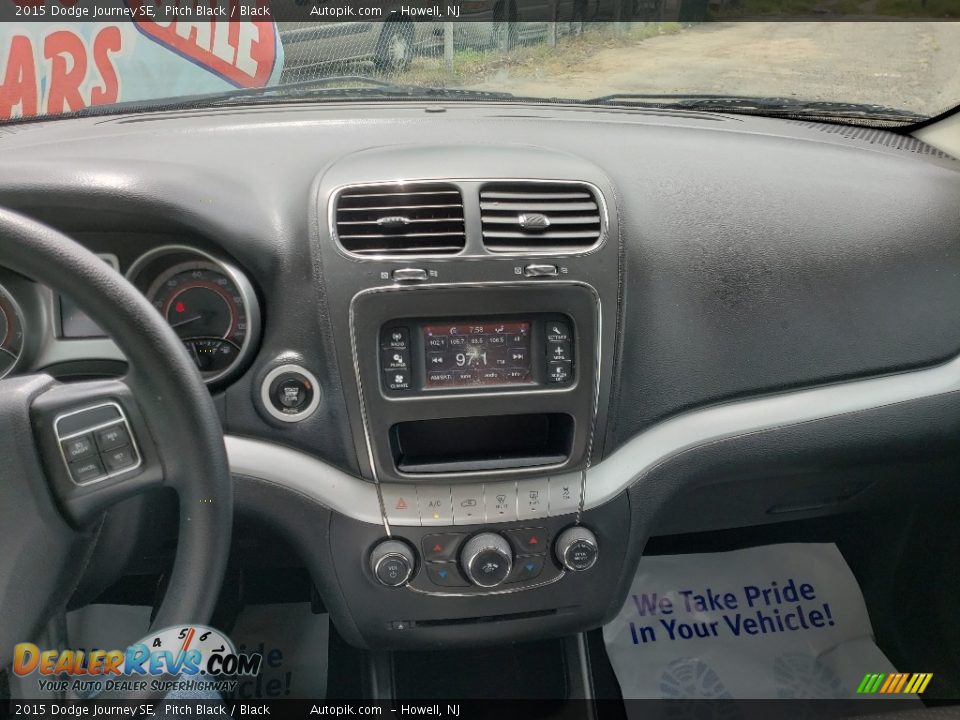 2015 Dodge Journey SE Pitch Black / Black Photo #14
