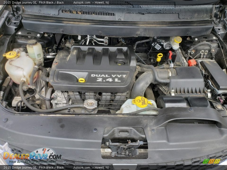 2015 Dodge Journey SE Pitch Black / Black Photo #15