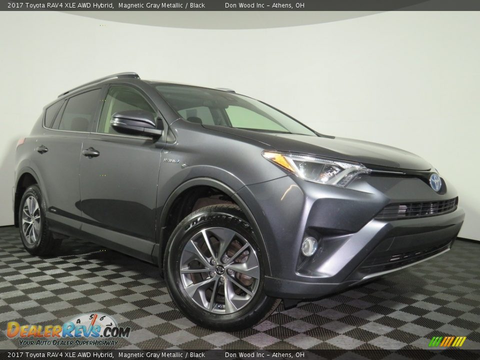 2017 Toyota RAV4 XLE AWD Hybrid Magnetic Gray Metallic / Black Photo #1