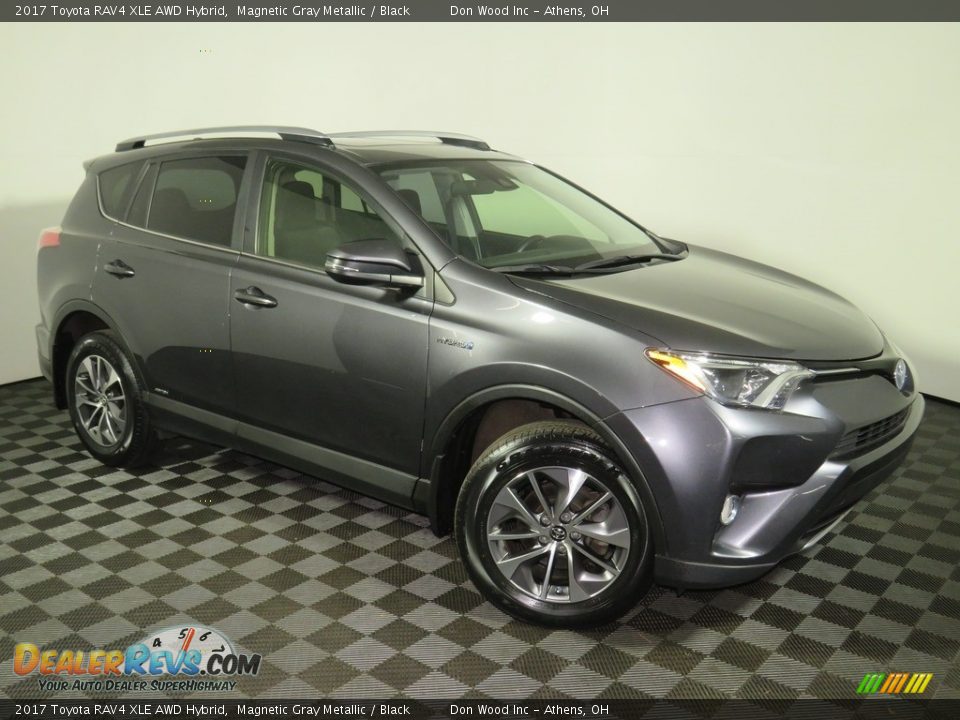 2017 Toyota RAV4 XLE AWD Hybrid Magnetic Gray Metallic / Black Photo #2