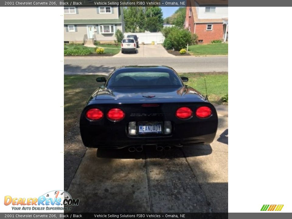 2001 Chevrolet Corvette Z06 Black / Black Photo #3